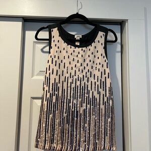 Elegant Sequin Tank Top
